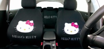 foto copri sedili hello kitty automobile