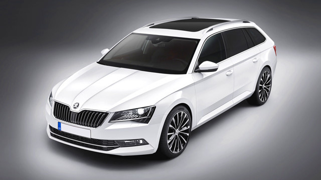 immagine automobile skoda superb-station