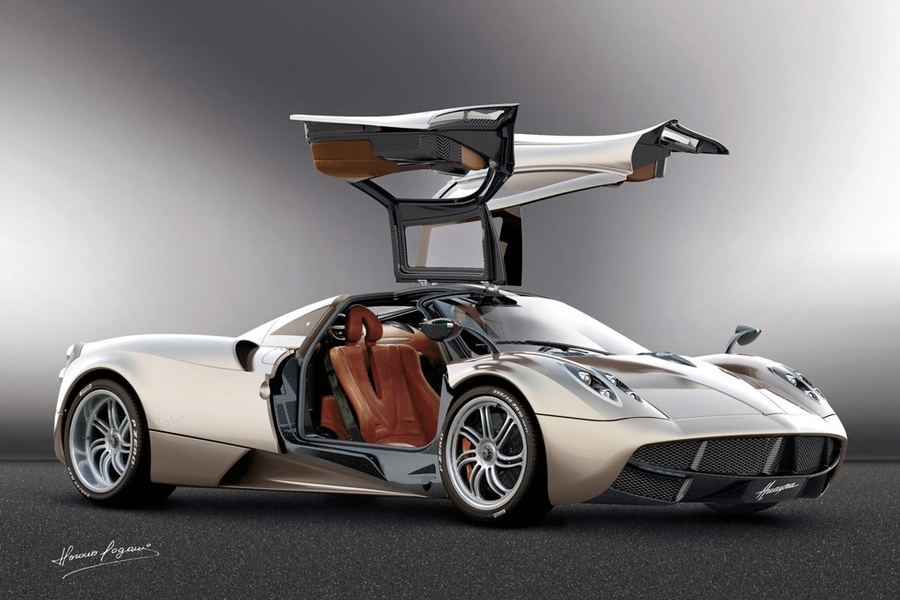 immagine automobile pagani huayra